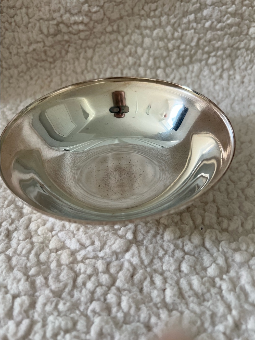 Vintage (1950s) De Uberti (Italy) Silver-Plated Decorative Serving Bowl